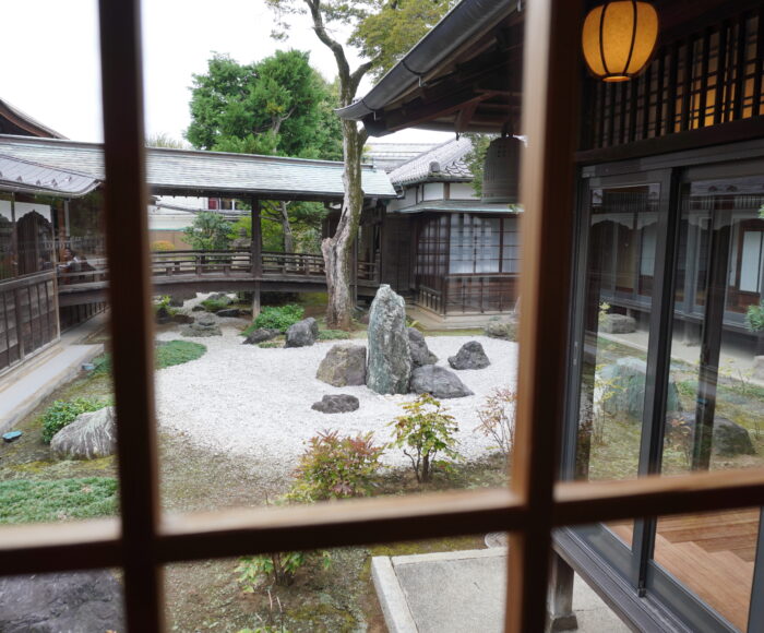 Fuyuko Kobori and the Kobori Enshu School of tea doing a private tea ceremony at Gokokuji Temple in Tokyo, Japan